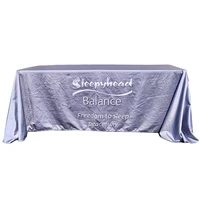 custom business table cover pop up event trade show table covers custom printed logo advertising rectangular tablecloths runner