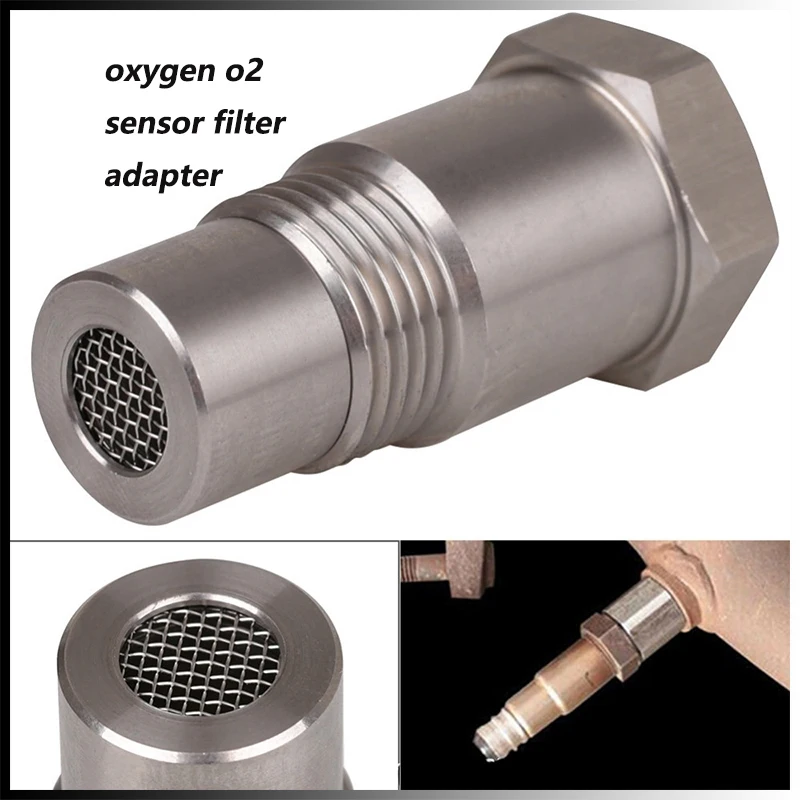 

1 шт. M18X1.5 Универсальный Удлинительный фильтр, датчик кислорода O2, разъем, удлинитель, распорка, внутренняя резьба, детали адаптера из нержавеющей стали