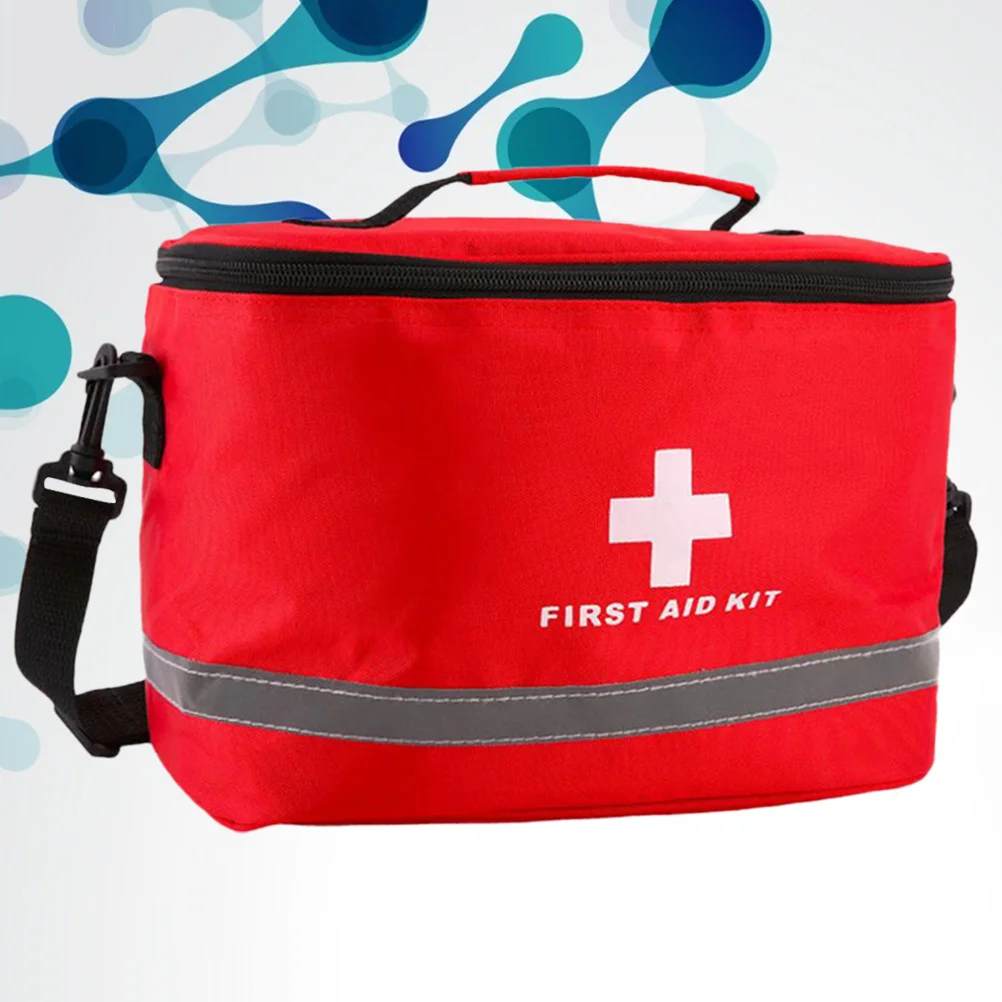 

1Pc First Aid Bag Storage Bag Outdoor Accessories Emergency Bag Cylinder Shape Bag Response Trauma Bag for Travel Camping