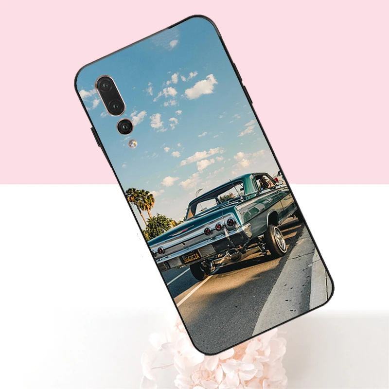 Чехол Lowrider Cars для Huawei Nova 12i 11i 8i 12s 9 10 SE Y90 Y60 Y70 Y72 Y61 Y91 P20 P30 P40 Lite P60 Pro