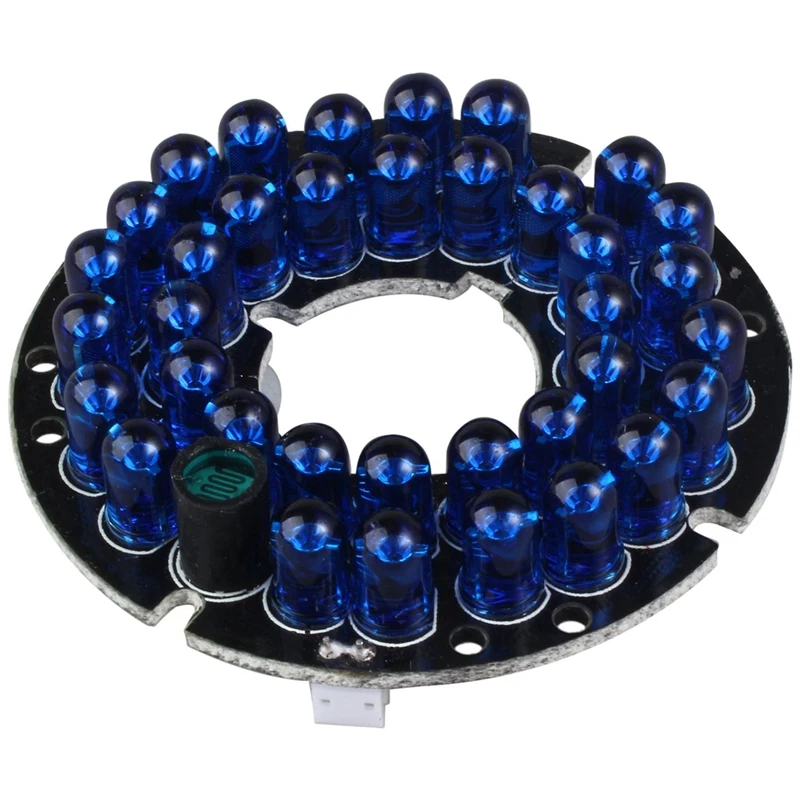 

3X Infrared 36 IR LED Light Board For CCTV Security Cameras 850Nm Night Vision Diameter 54Mm