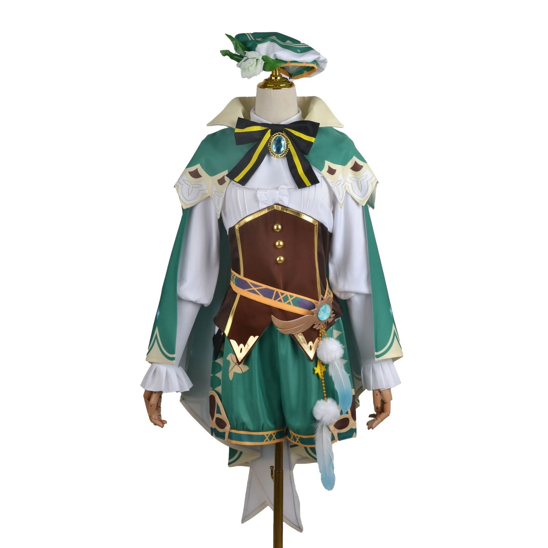 Лидер продаж! Костюм для косплея геншина из аниме геншин ударт костюм Венти