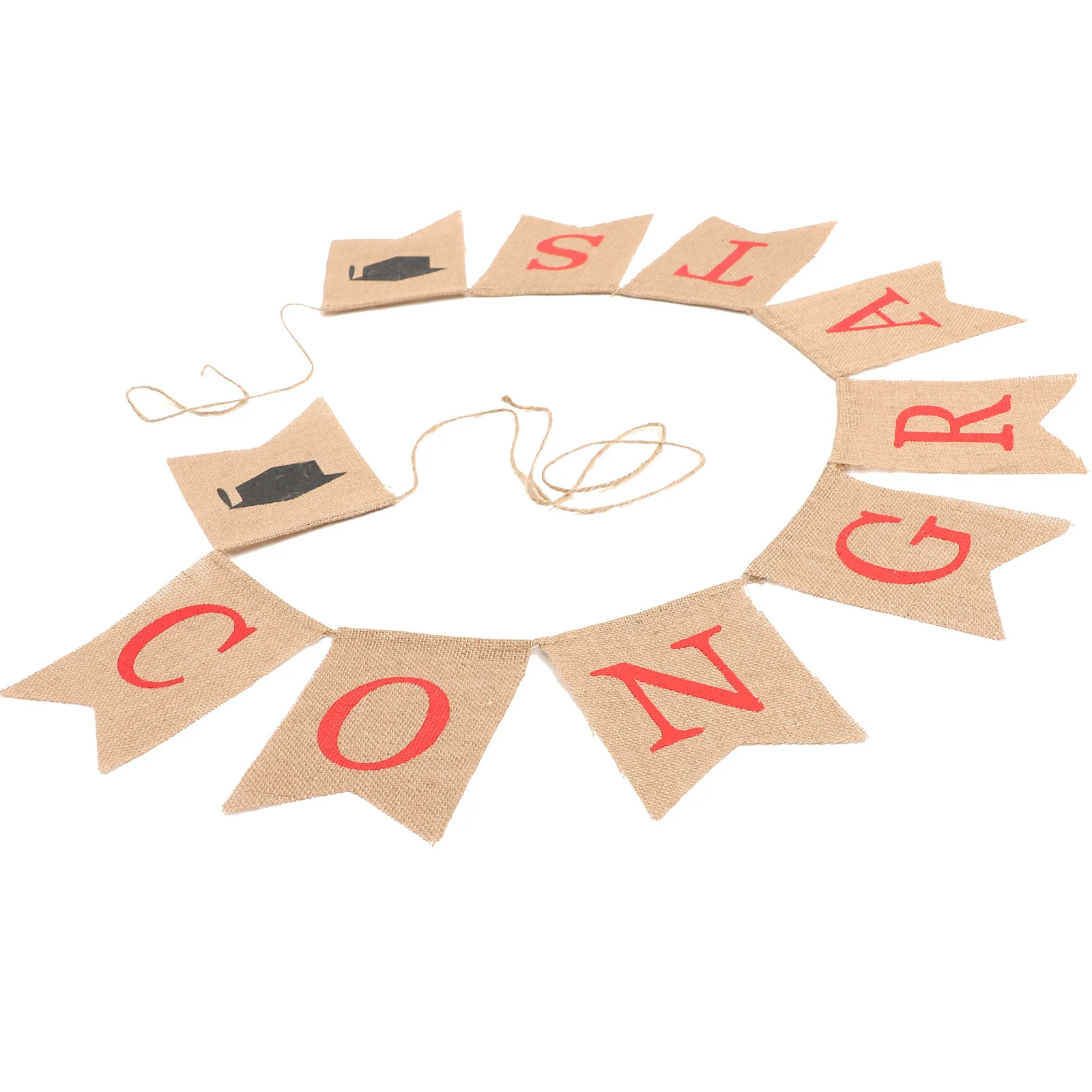 

Decorative Banner Congrats Banner Congrats Graduation Party Yard Banner Background Decor Hanging Ornament