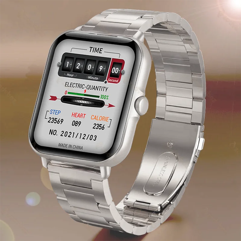 

New Bluetooth Answer Call Smart Watch Men Dial Call Fitness Tracker IP67 Waterproof Smartwatch for Xiaomi Watch men women +Box