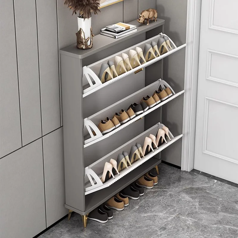Многослойный шкаф для обуви современная роскошная скандинавская ультратонкая