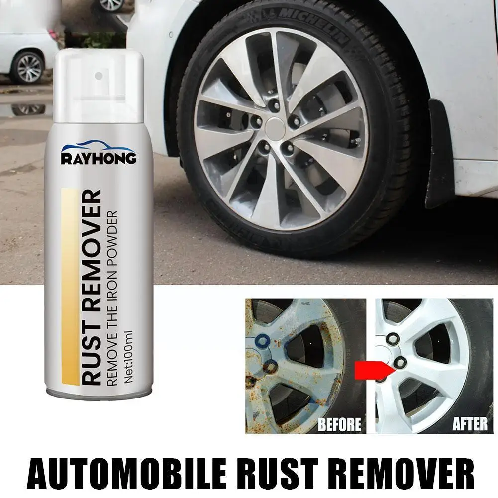 

30ml Multi-Purpose Metal Polish Rust Remover Derusting Care Paint Spray Car Auto Cleaning Maintenance Y6P2