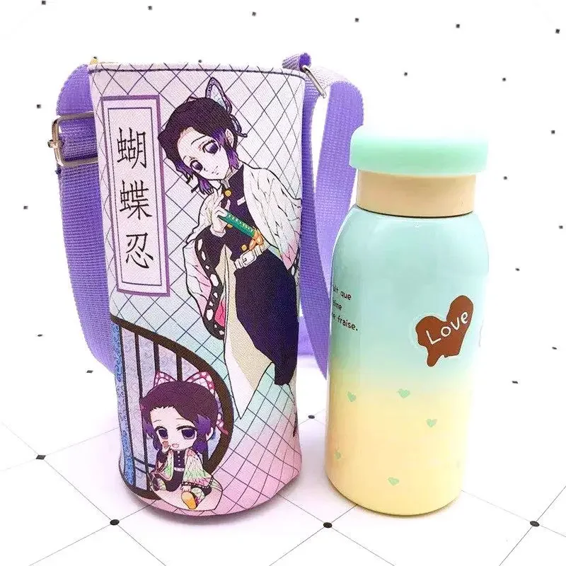 Demon Slayer Tanjiro Kamado Giyu Tomioka Kochou Shinobu с рукавом для чашки аниме периферийные устройства