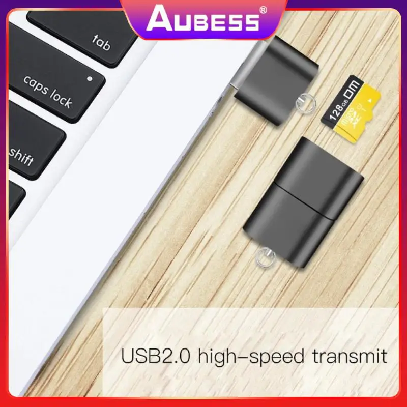 

Mini Usb Flash Drive For Memory Card Usb2.0 Card Reader With Tf Card Slot Aluminum Usb Tf Card Adapter Portable