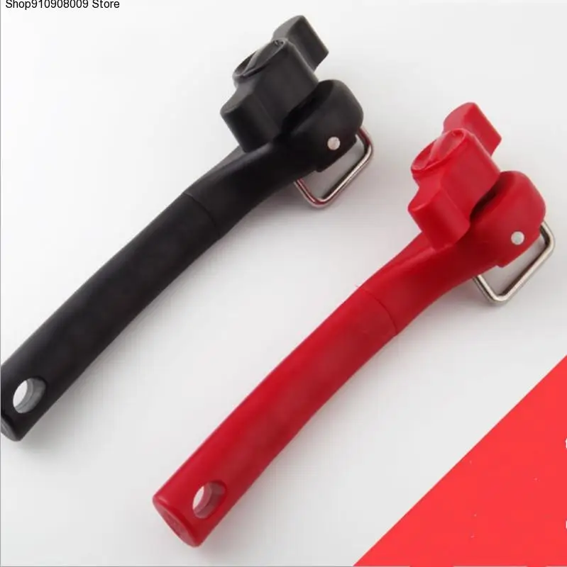 

1pcs Household Kitchen Tools Easy Manual Metal Can Opener Professional Effortless Stainless Steel Openers with Turn Knob