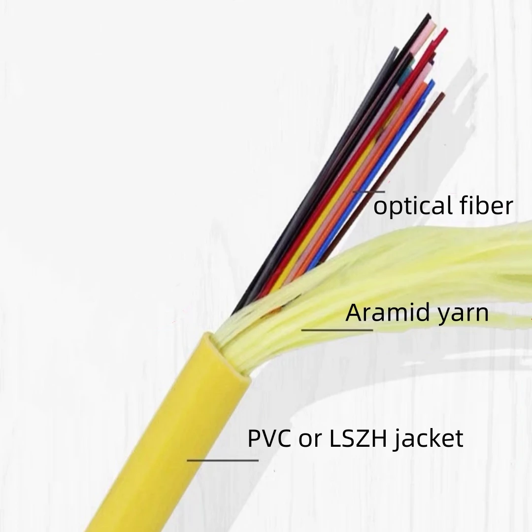 оптоволоконный патчкорд 24 ядра LC-LC 150-300 м одномодовый 200 250 в комплекте перемычка SC