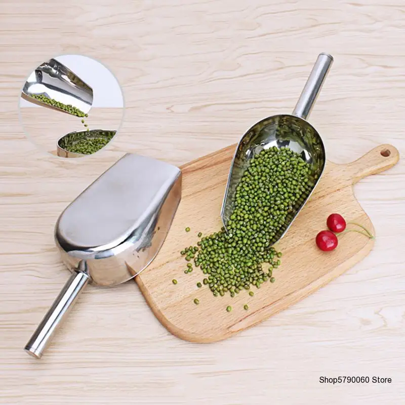 

Candy Buffet BBQ Ice Stainless Scoops Ice Tongs Flour Ice Cube Shovel Buffet Bar Tools Wedding Bar Party Kitchen Accessories