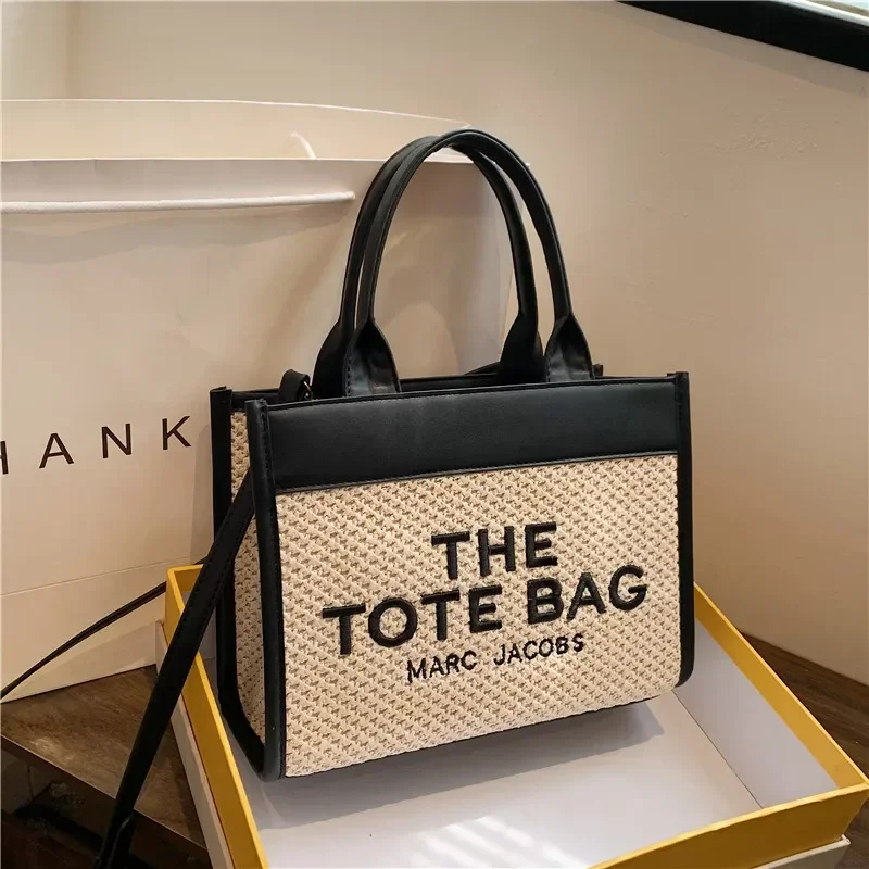 

New Traveler Tote Bag For Women Crossbody Female Handbag Solid Words Letter Leisure PU Luxury Designer Fashion Shoulder Bag
