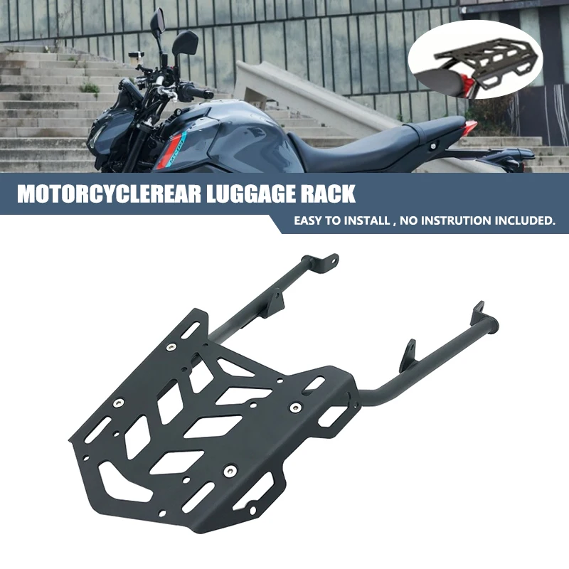 Rack Carrier Shelf Top Box Holder Support Bracket For Yamaha Mt-09 Fz-09 Fz09 Mt09 Mt 09 2021 2022 Motorcycle
