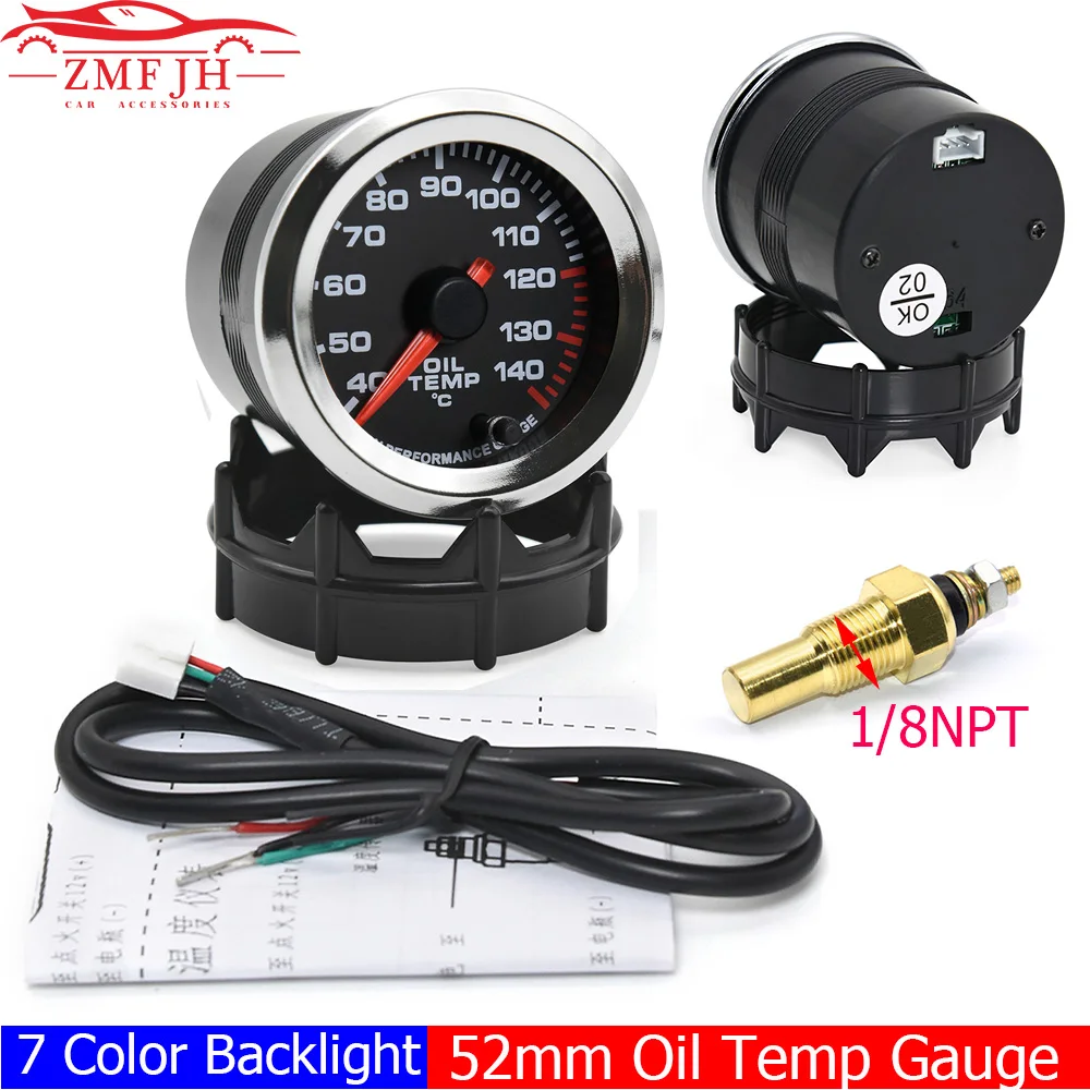 

Измеритель температуры масла с датчиком, 40-140 ℃, 7 цветов