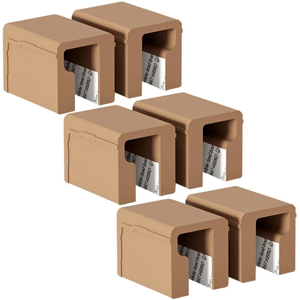 

6 шт., силиконовые бамперы для мебели и шкафа