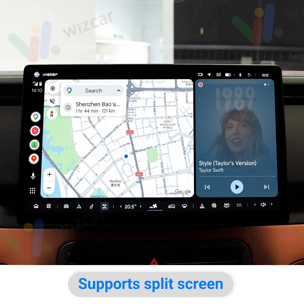 ROX 01 2024-2026 | WIZCAR M1 Pro Беспроводной Android Auto Поддержка Карты Яндекс 2ГИС Музыка Яндекс для Android-смартфонов (art.: 3920da91f4276) - 3920da91f4276