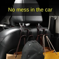 metal car seat headrest hook for auto back seat organizer hanger storage holder to store handbag purse bags clothes phone tablet
