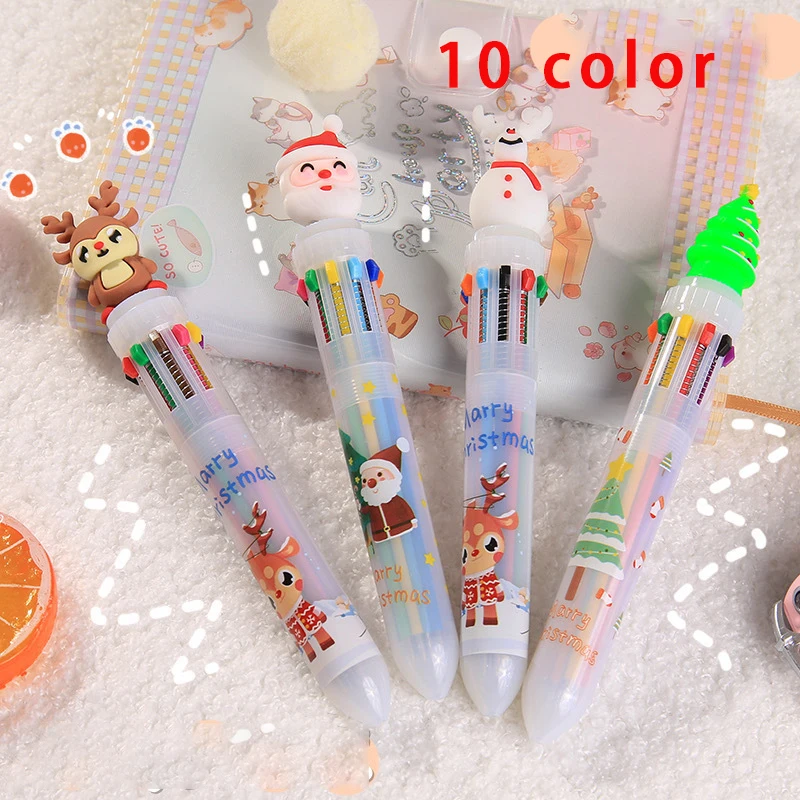 

Разноцветные шариковые ручки 10 цветов