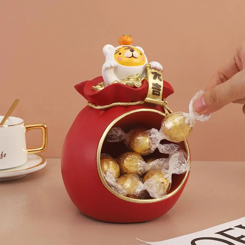 

Resin Lucky Desktop Holder Organizer Jewelry Phone Watch Storage Bowl