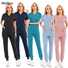 Женские скрабы для бега, высококачественная медицинская униформа, спа-лаборатория, стоматологическая клиника, скрабы для кормления, медицинский костюм, горячая Распродажа