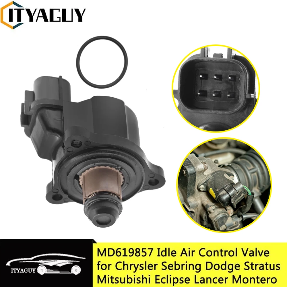 

Клапан Регулировки Холостого Хода MD619857 1450A116 Для Mitsubishi Lancer, Space Montero, Chrysler Sebring, Dodge Stratus - Медь
