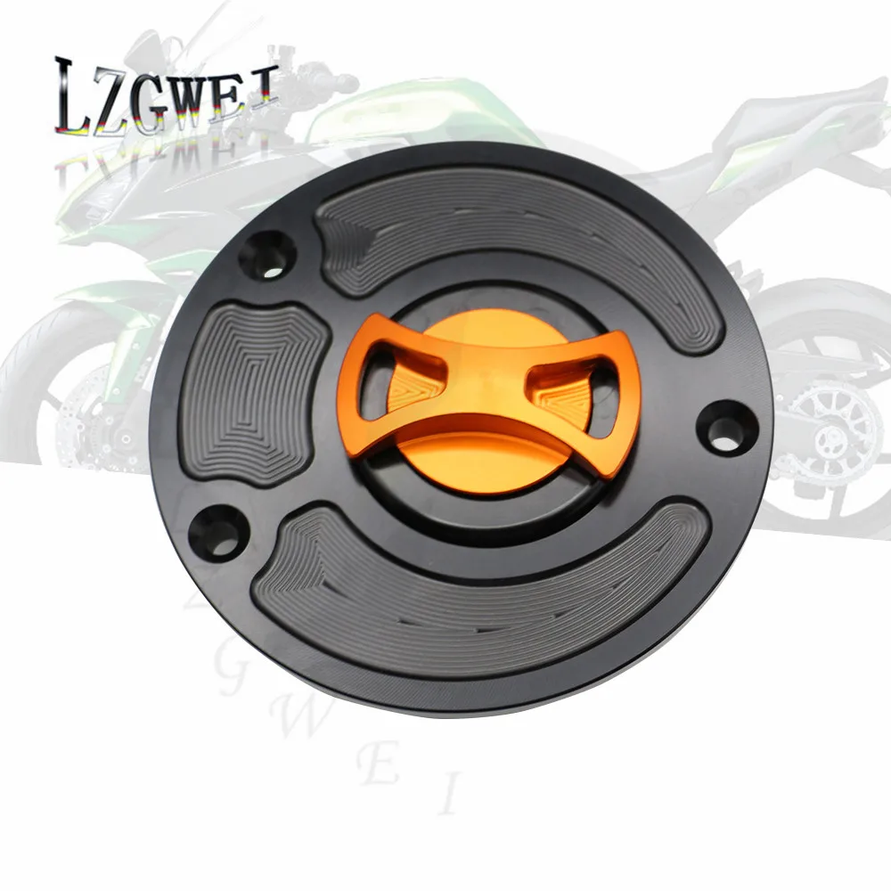 

Крышка мотоциклетного топливного бака для Kawasaki VERSYS 1000 KLZ KLZ1000 ZX14 ZZR1400 ZX14R ZX 14 14R ZZR1400 без ключа CNC