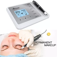 digital tattoo permanent makeup machine kit device intelligent machine eye brow lip rotary pen mts pmu system with foot pedal