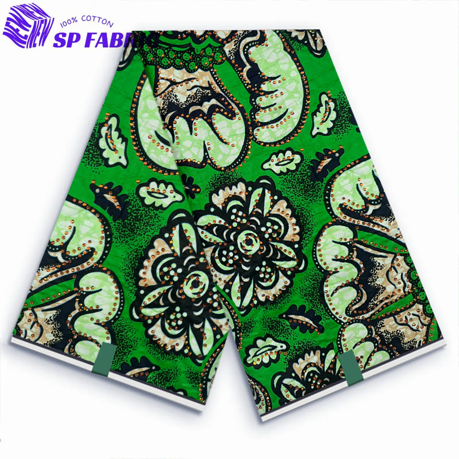 Настоящая восковая африканская ткань нигерийская Анкара принты блоков батик