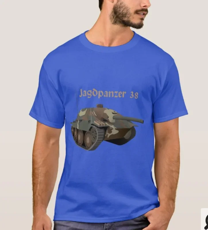 Футболка Greman Army Jagdpanzer 38 майка-разрушитель времен Второй мировой войны