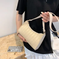 korean retro small square bag female 2022 new trend fashion handbag western style casual shoulder underarm bag women bag