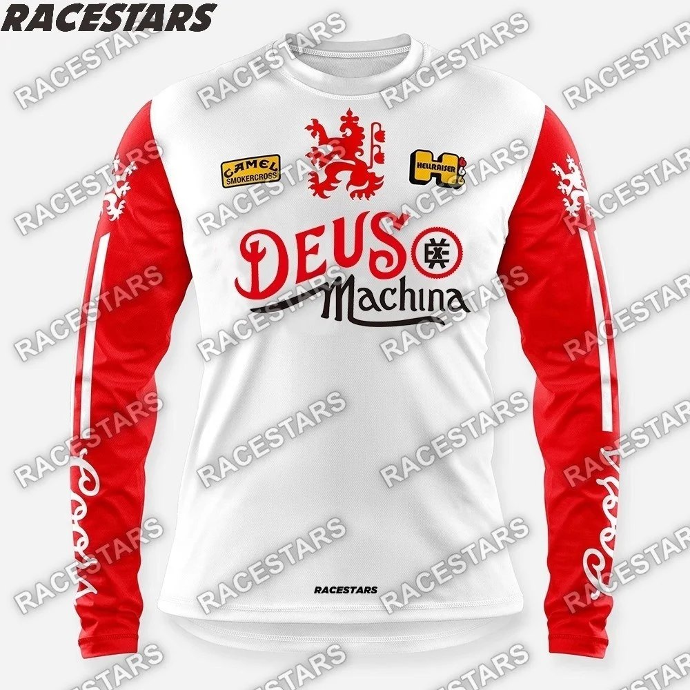 

Motorcycle Mountain Enduro Dirt Bike Downhill Cycling Jersey MTB Offroad DH MX Bicycle Locomotive Shirt Cross Country Mountain