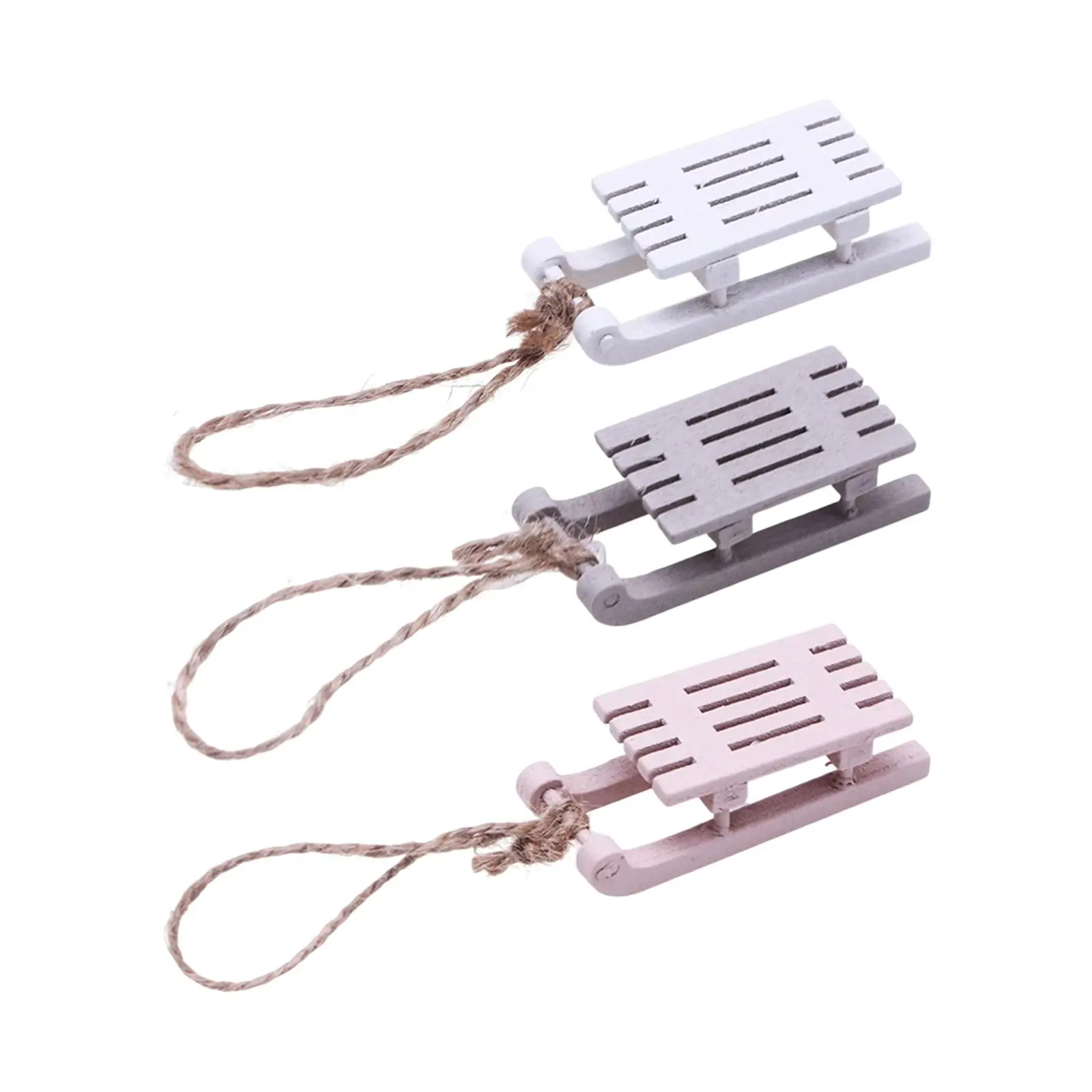 

Миниатюрные сани для кукольного домика, статуэтка, украшение для рабочего стола