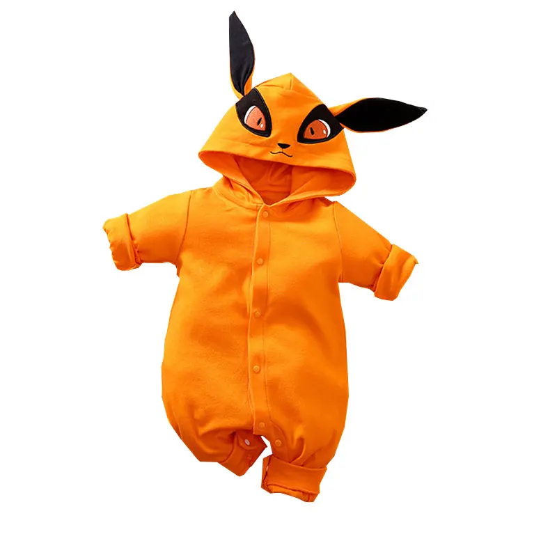 

Anime Baby Rompers Baby Costume Newborn Baby boy Clothes Infant Jumpsuit Cartoon demon slayer Cosplay Clothing Kid Overalls