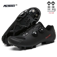 2021 cycling shoes mtb bike sneakers cleat non slip mens mountain biking shoes bicycle shoes spd road footwear speed