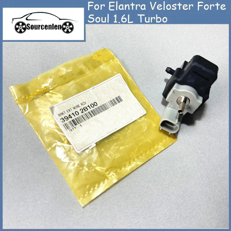 

Новый электромагнитный клапан турбонагнетателя (Waste Gate) для Elantra, Veloster, Forte, Soul 1.6L Turbo 394102B100 39410-2B100