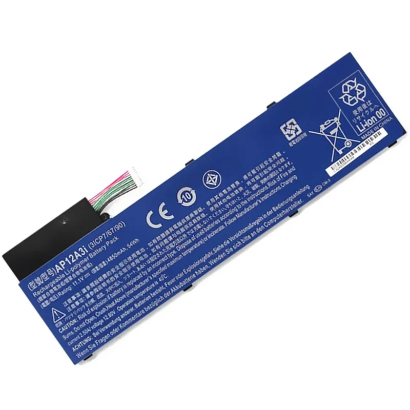 AP12A3i 11.1V 4850mAh 54Wh Laptop Battery for ACER Aspire Timeline Ultra M3 M5 M3-581TG M3-481TG M5-481TG M5-581TG AP12A4i - купить по