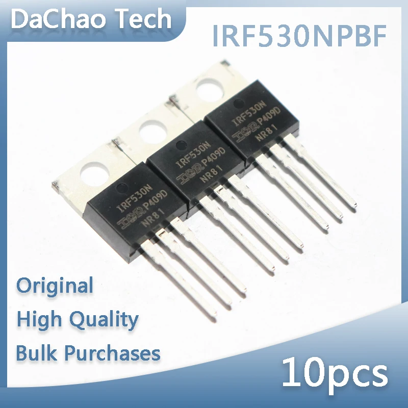 

10pcs IRF530NPBF 17A 100V VISHAY TO-220 Original New
