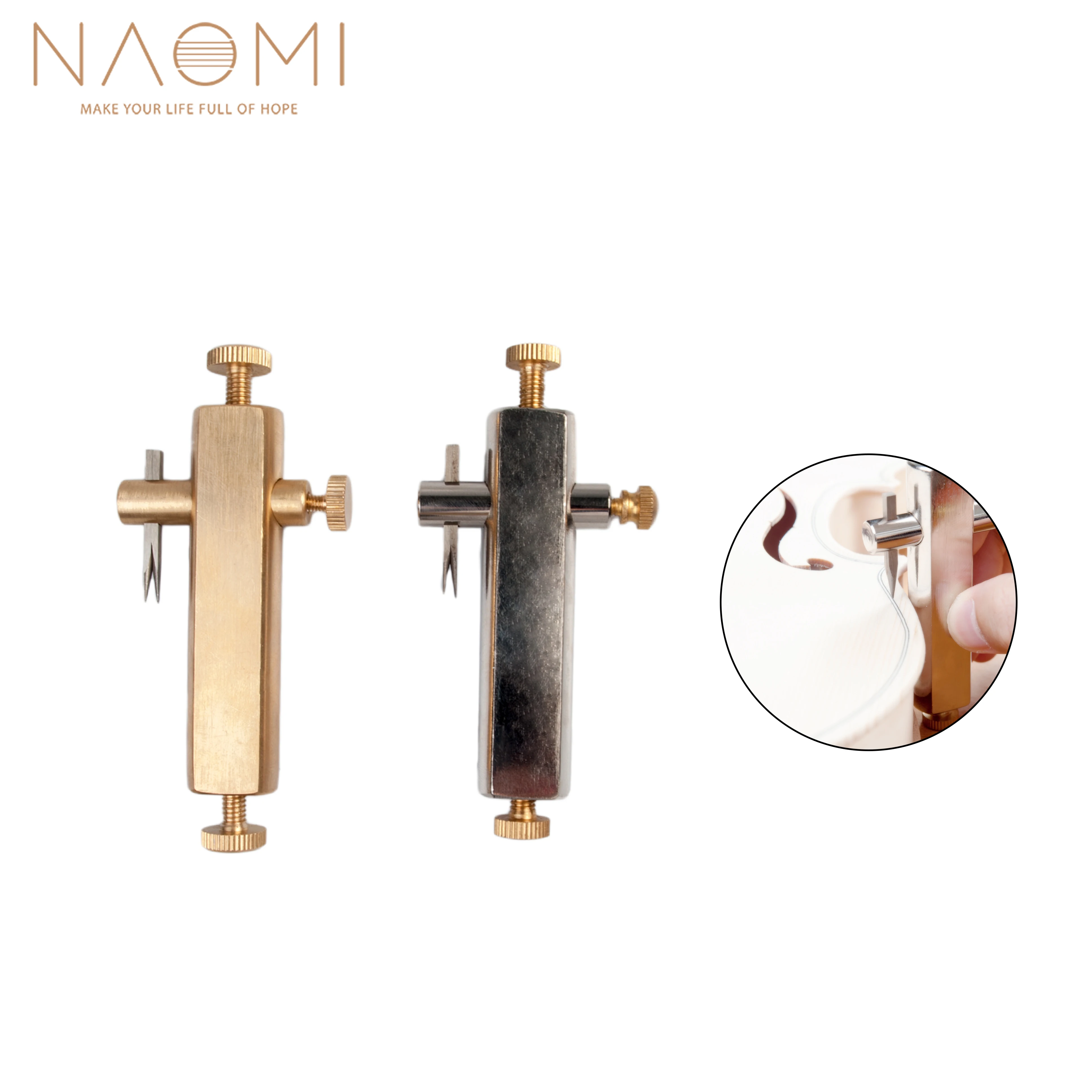 Ferramentas de Bronze Noemi Violino Fazendo Purfling Incrustada Sulco Carver Viola Luthier Ferramenta Groover Cortador Mini Alta Estabilidade