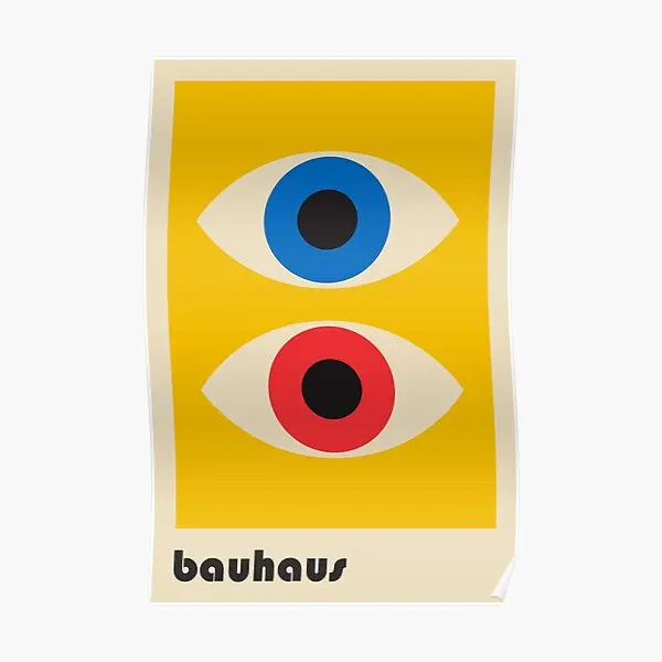 

Bauhaus, 6 постеров, картина, украшение для картины, печать, художественная комната, винтажный декор, современная домашняя забавная Настенная роспись без рамки