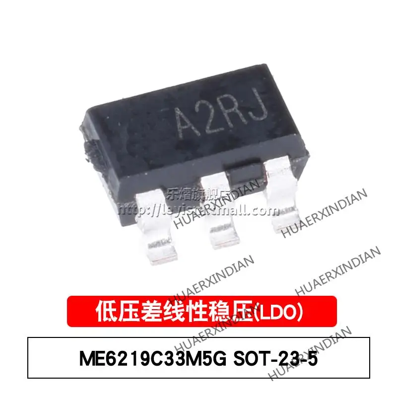 

10 шт./лот новый оригинальный ME6219C33M5G Тип A2 SOT23-5 CMOS