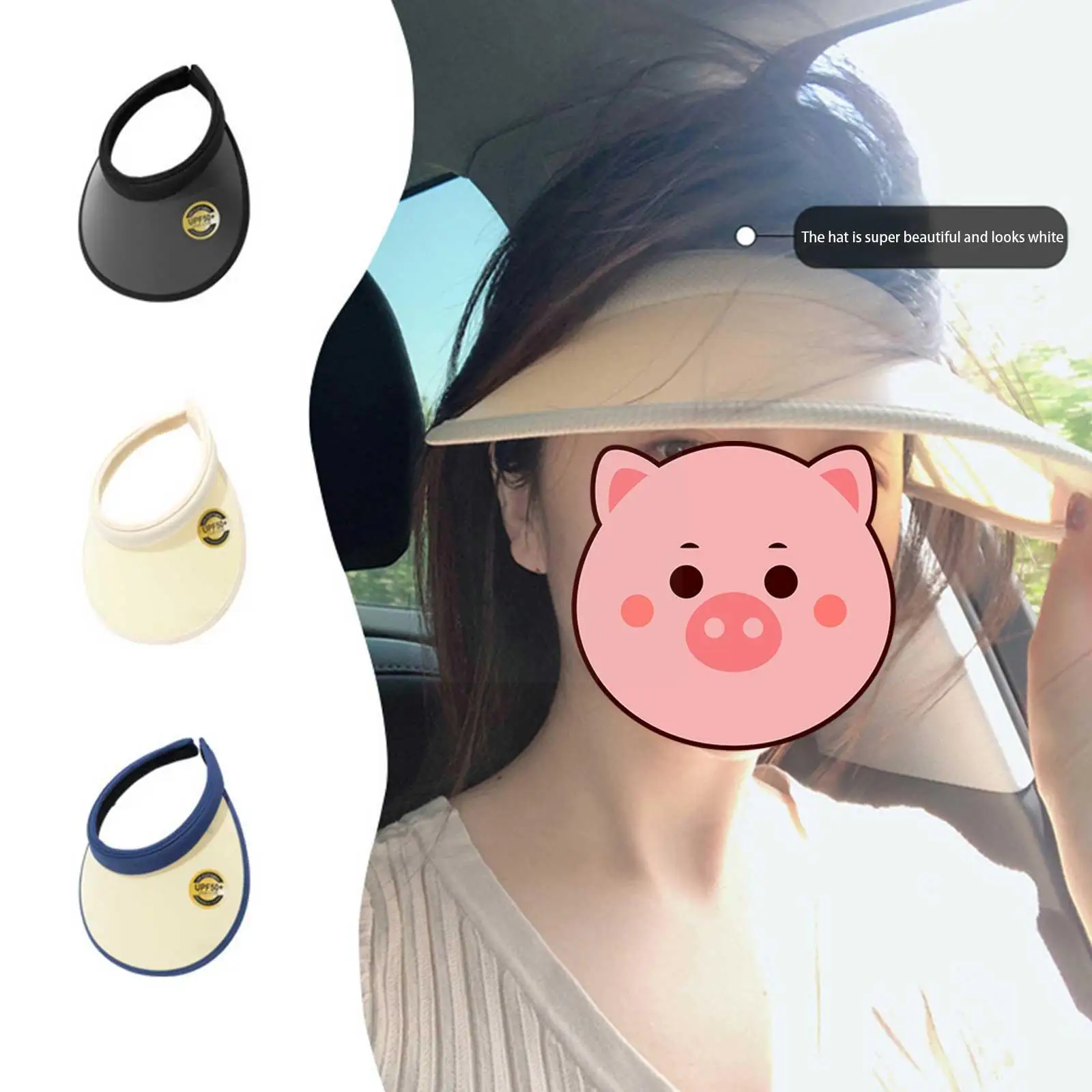 

Летние воздухопроницаемые шапки с УФ-топом, пустая Кепка, летние спортивные шапки с изгибом экрана, широкими полями для путешествий, Outdoo C3l6