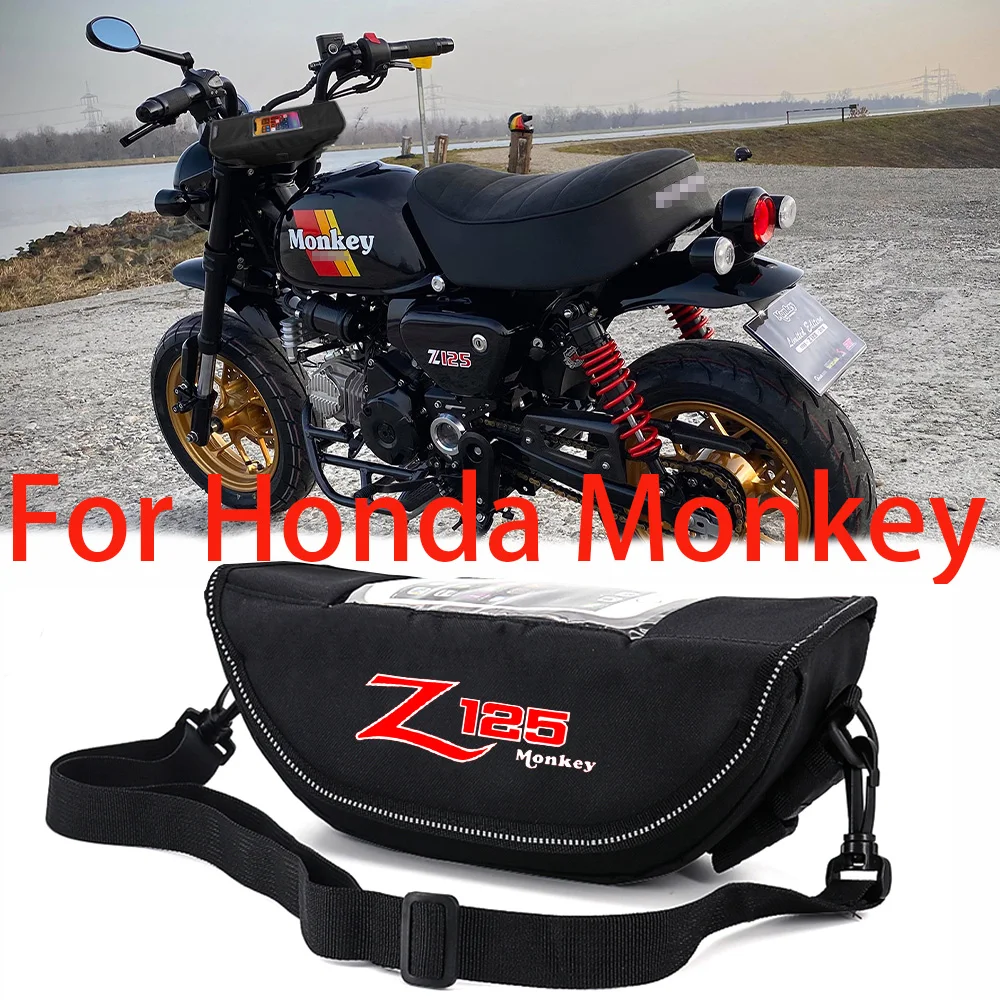 

Motorcycle accessory Waterproof And Dustproof Handlebar Storage Bag navigation bag For Honda Monkey 125 monkey 125z