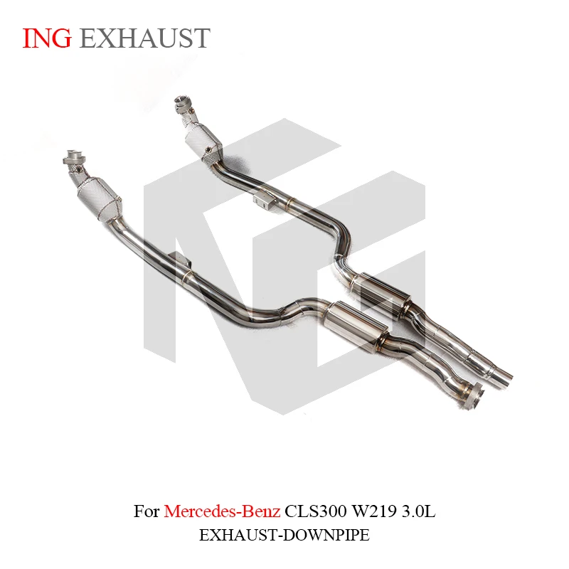 Защитная трубка для двигателя ING бесступенчатая труба выхлопной трубы Mercedes BENZ