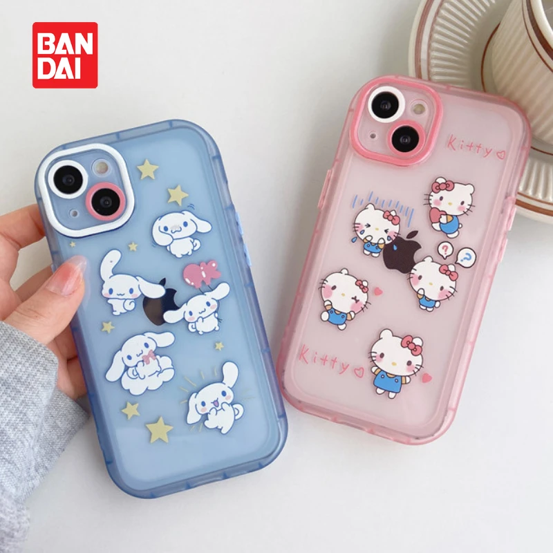 

Bandai Kawaii Phone Case for iPhone 13 13Pro 12 12Pro 11 Pro X XS Max XR 7 8 Plus Cartoon Back Covers Anti-drop Soft Fundas