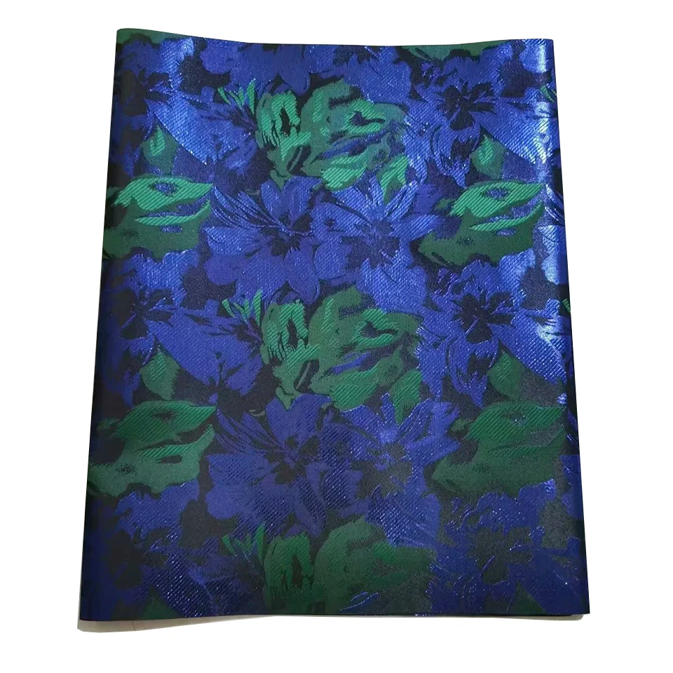 Африканская ткань головной убор с вышивкой Sego Gele 2 5 ярдов синий и зеленый 16 цветов