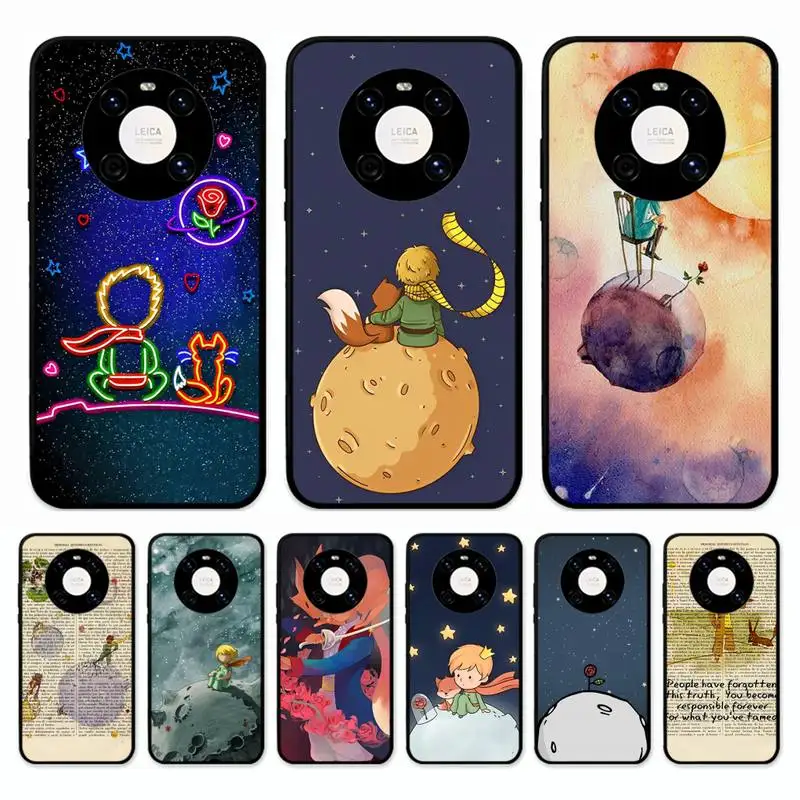 

Art Little Prince Phone Case for Huawei Mate 20 10 9 40 30 lite pro X Nova 2 3i 7se