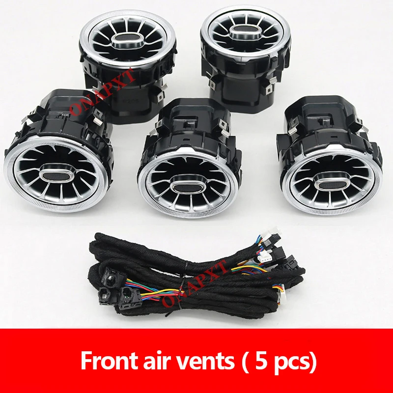 

Для Benz C W205 GLC X253 Для AMG MB Светодиодная декоративная лампа на приборной панели Сопло вентиляционного отверстия Подсветка двери Твитер Динамик окружающего освещения