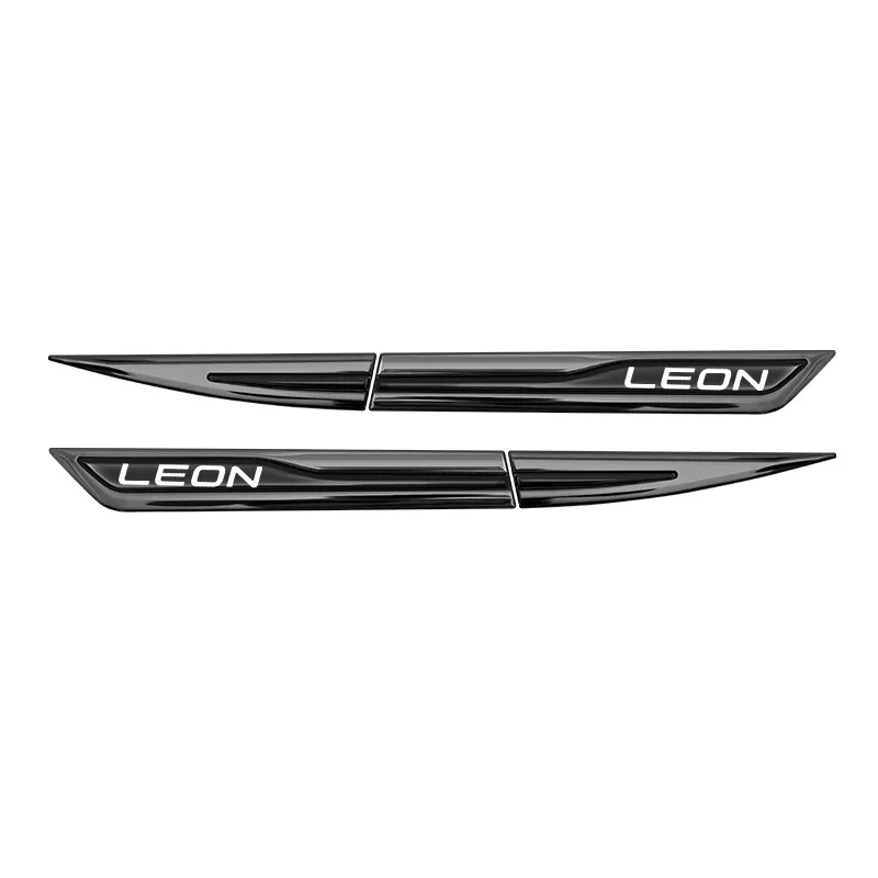 

Металлические наклейки, эмблема, отделка, Стайлинг для Seat Leon Mk1 Mk2 Mk3 Mk4, стиль, боковое крыло автомобиля, наклейки на крыло, внешние аксессуары для кузова