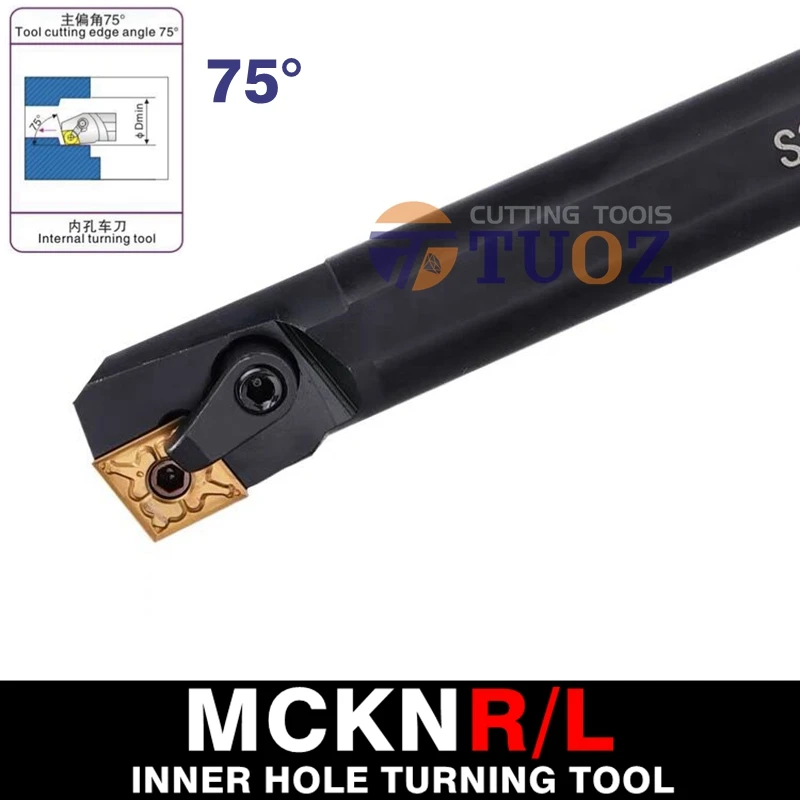 

S16Q-MCKNR12 S16Q-MCKNL12 S20R-MCKNR12 S20R-MCLNL12 S25S-MCKNR12 S25S-MCKNL12 MCKNR MCKNL 16-25mm CNC Internal Turning Tools