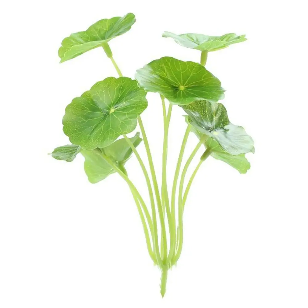 

Искусственный лист лотоса пластиковый 14 см